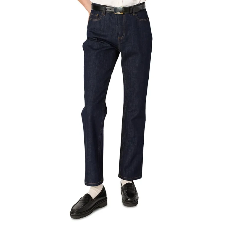 Gerard Darel Cecilia High Rise Jeans in Blue