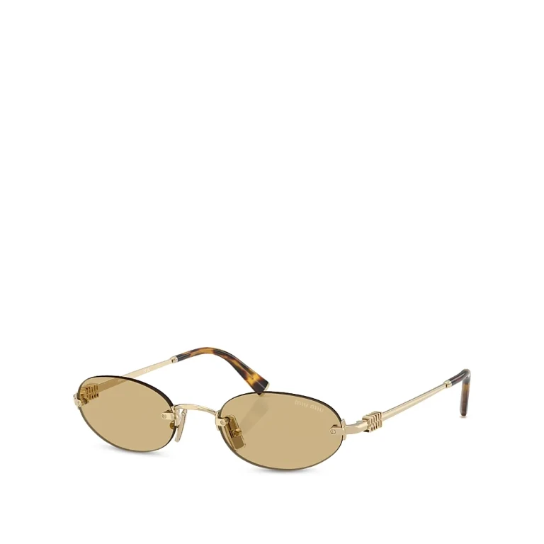 Miu Miu Oval Sunglasses, 51mm