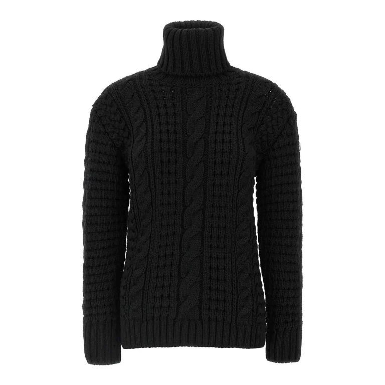 Moncler Pull Col Rond - Noir