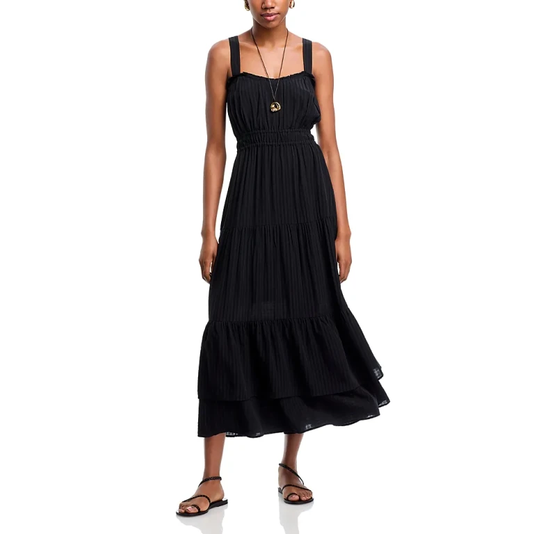 Paige Persimmon Midi Tank Dress