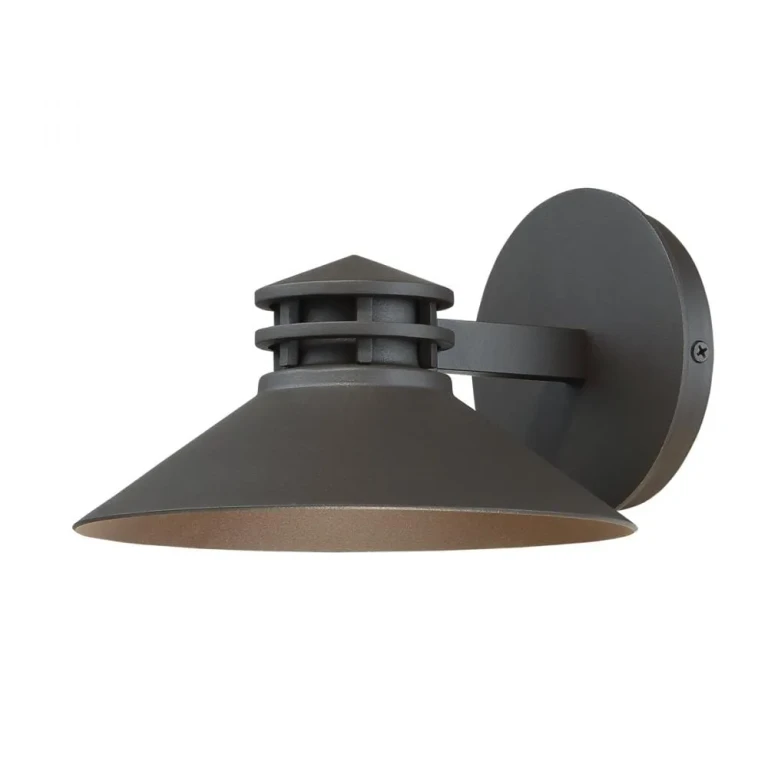 WAC Lighting 120V Sodor 1-Light LED Outdoor Wall Light in Bronze - WS-W15708-BZ