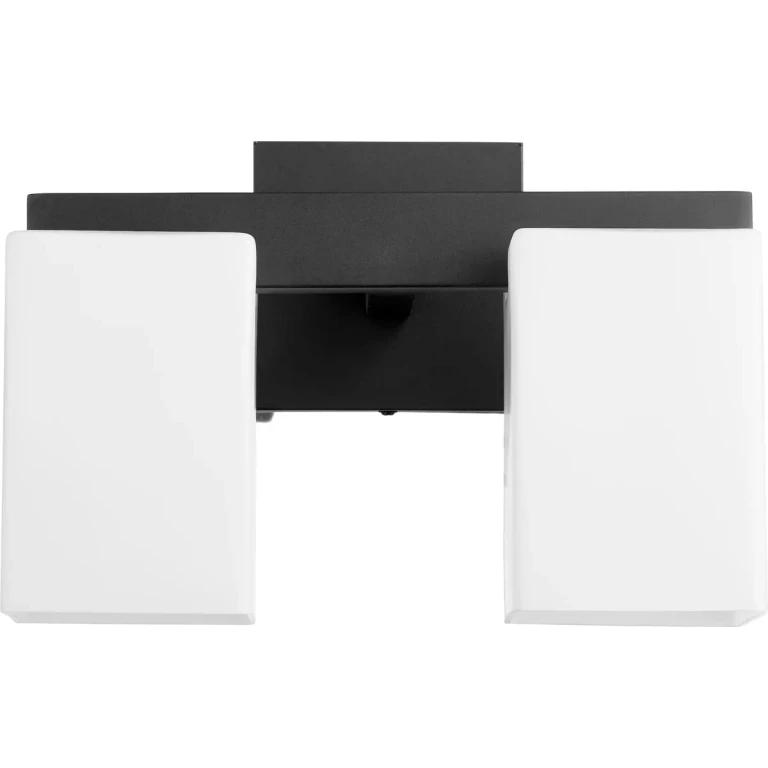 Quorum Modus 2-Light 8" Wall Sconce in Noir