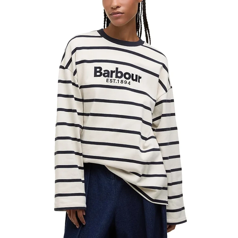 Barbour Maeve Logo Top