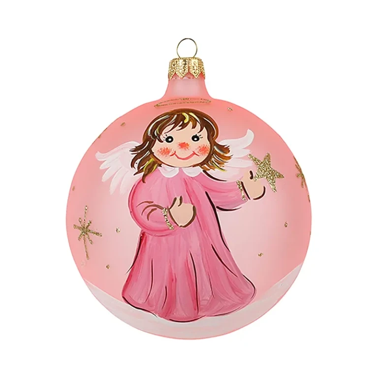 Vietri Baby Girl Angel Ornament