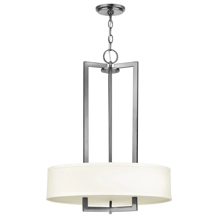Hampton 3-Light Chandelier In Antique Nickel
