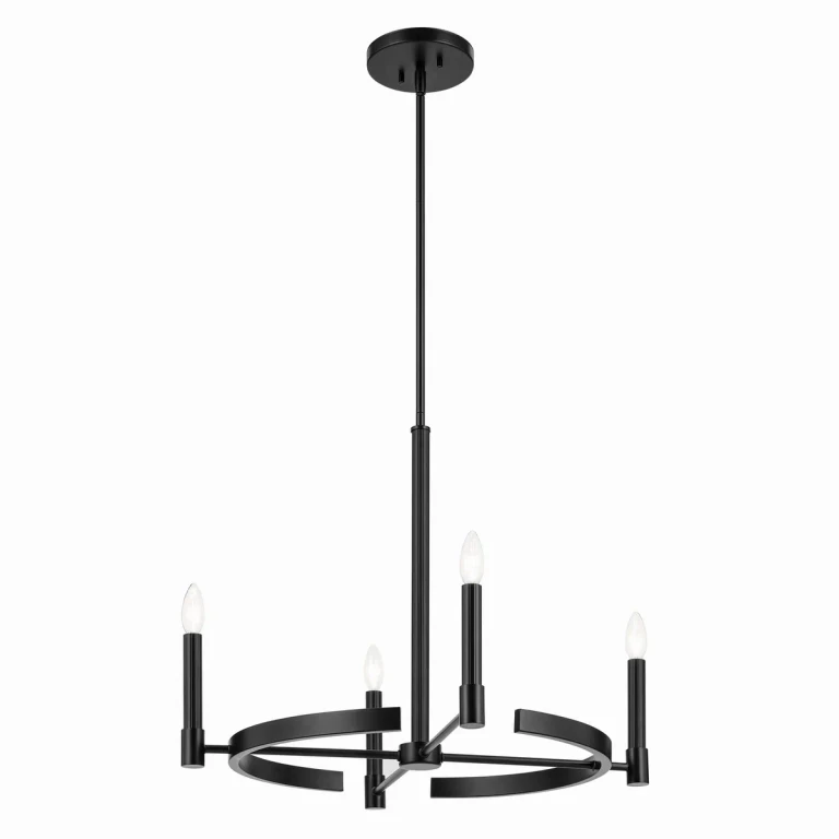 Black Chandelier from the Tolani Collection