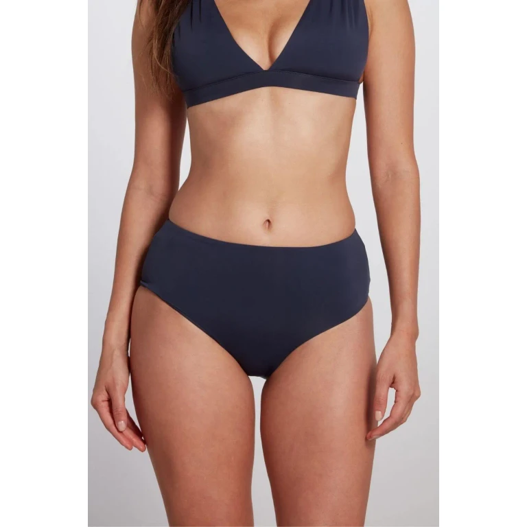 Serena Hipster Bikini Bottom in Navy Blue