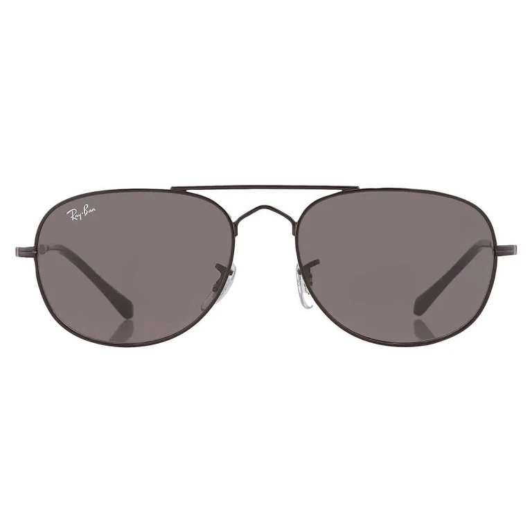 Ray Ban BAIN BRIDGE Dark Grey Pilot Unisex Sunglasses RB3735 002/B1 57