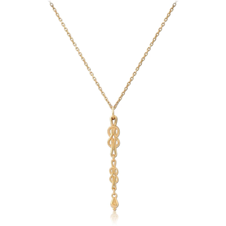 Thalia Charm Necklace Gold