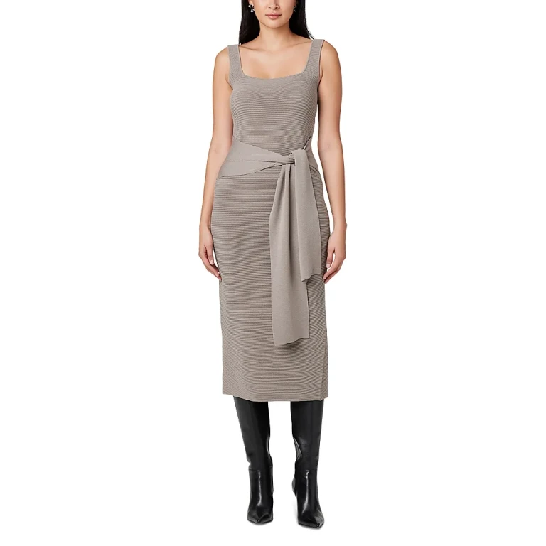 Toccin Elia Tie Front Sash Dress