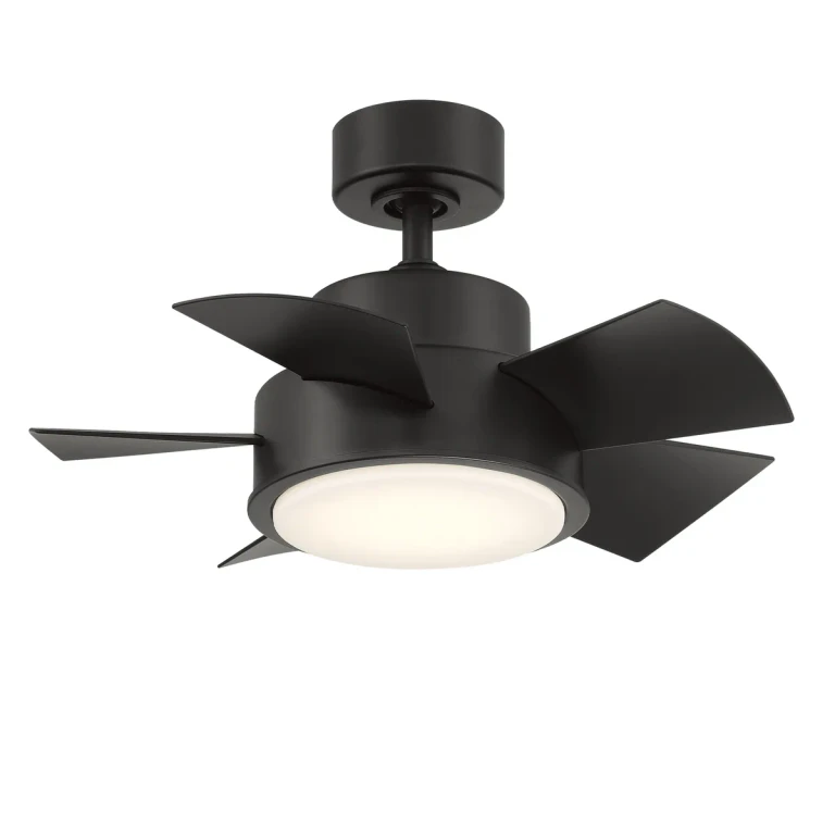 Matte Black 26" Ceiling Fan from the Vox Collection