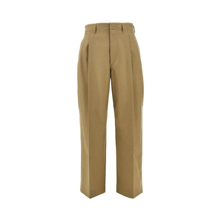 LEMAIRE Tropical Polywool pants with darts Man 50