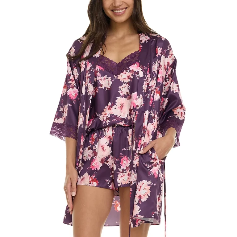 Flora Nikrooz Sabrina 3-Piece Travel Pajama Set
