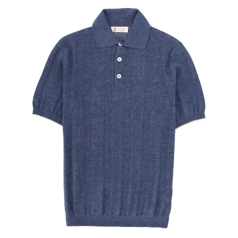 Brunello Cucinelli Polo - Denim
