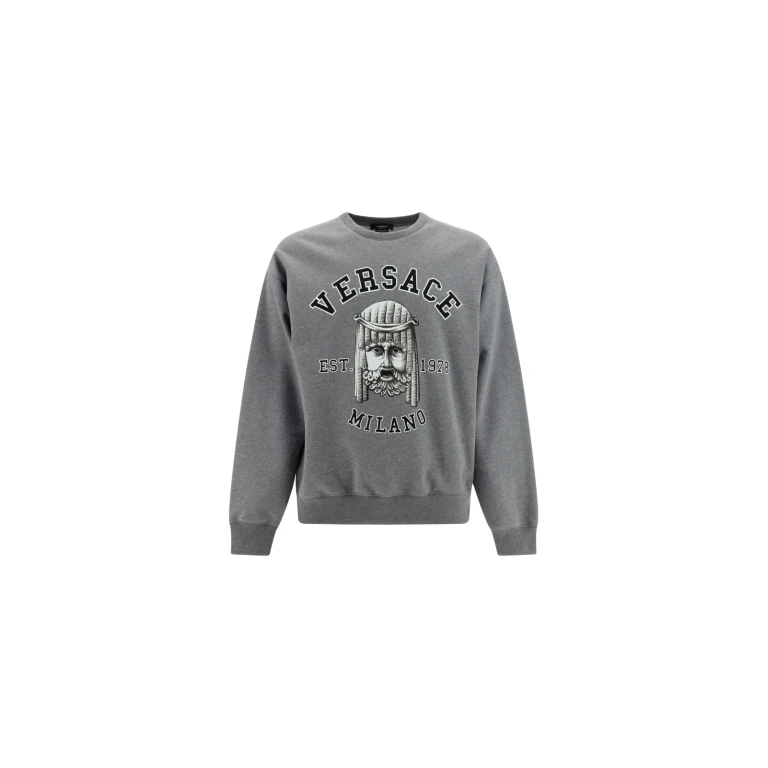Versace Mask Print Sweatshirt