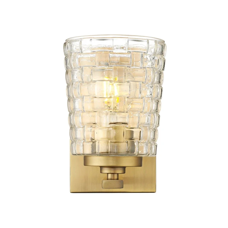 Vintage Brass Wall Sconce from the Saben Collection