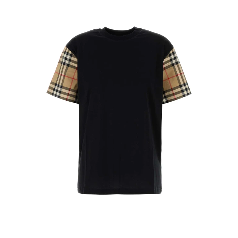 Black Cotton T-Shirt Exterior - Women