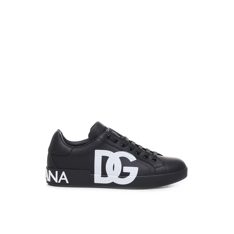 Dolce & Gabbana Black Calf Leather/rubber Sole - Men