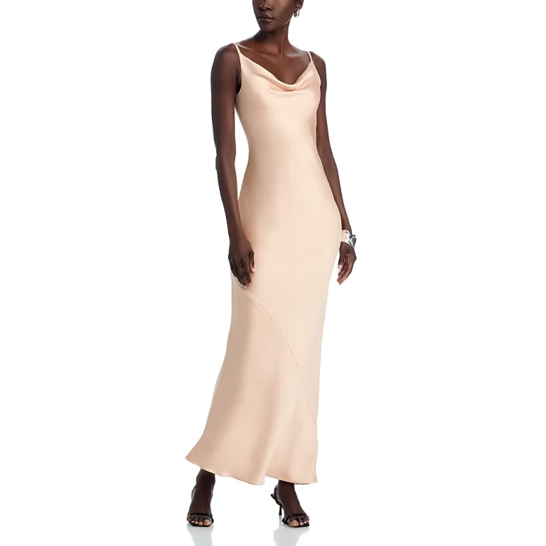 Norma Kamali Maxi Robe - Rose Clair