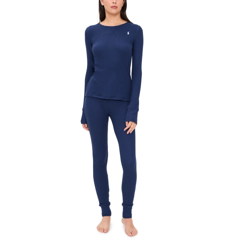 Polo Ralph Lauren Henley & Joggers Set Navy M