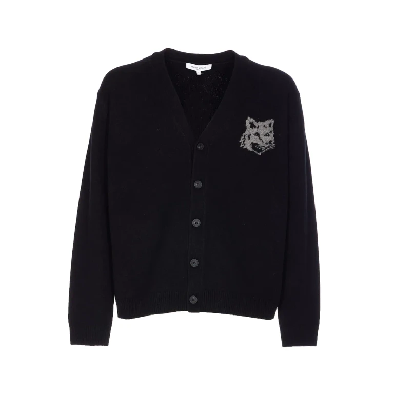 Maison Kitsuné fox Head Cardigan