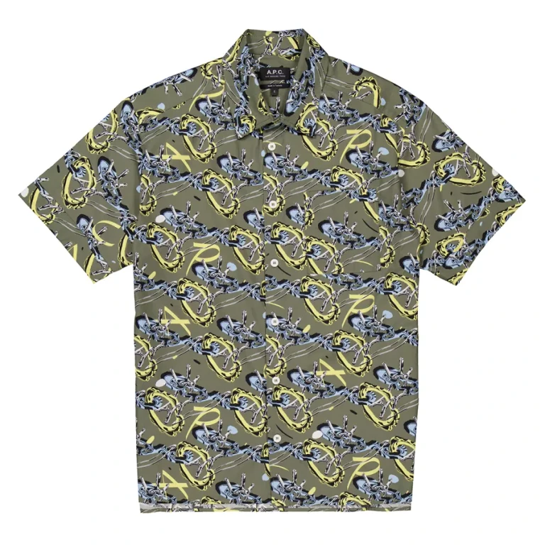 A.P.C. Mens Ross Short-Sleeve Shirt