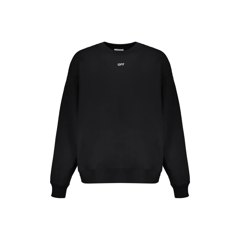 Off-White Long-sleeved Sweatshirt