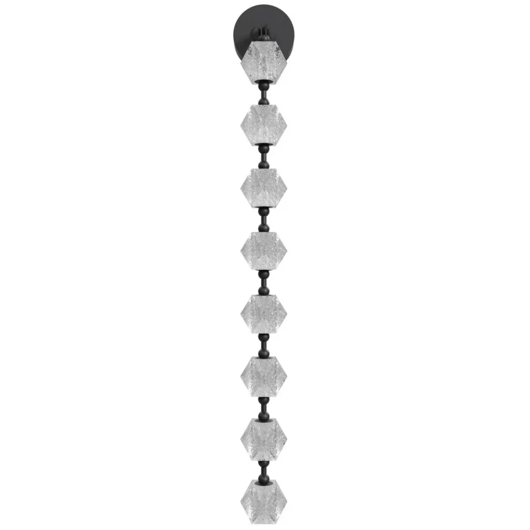Black LED Wall Sconce from the Beluga Collection