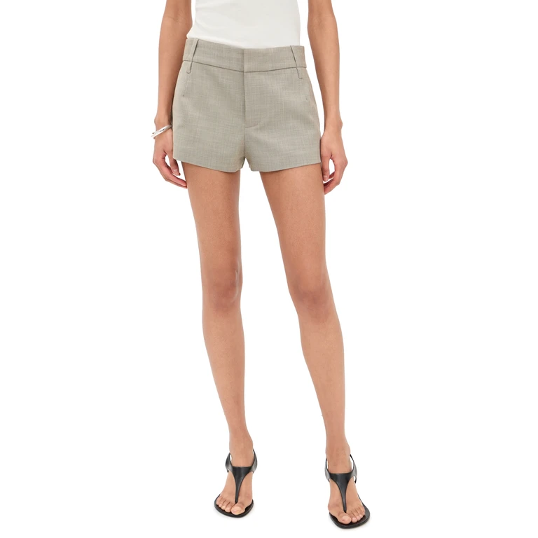 SIR. Solene Mini Shorts Grey Marle 0
