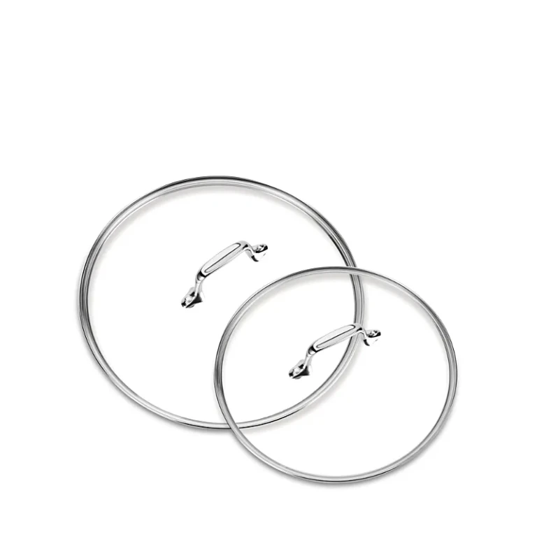 All-Clad 10 & 12 Fry Pan Lids, Set of 2