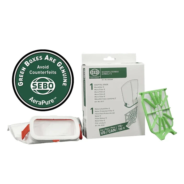 SEBO Airbelt E Microfilter Box Set