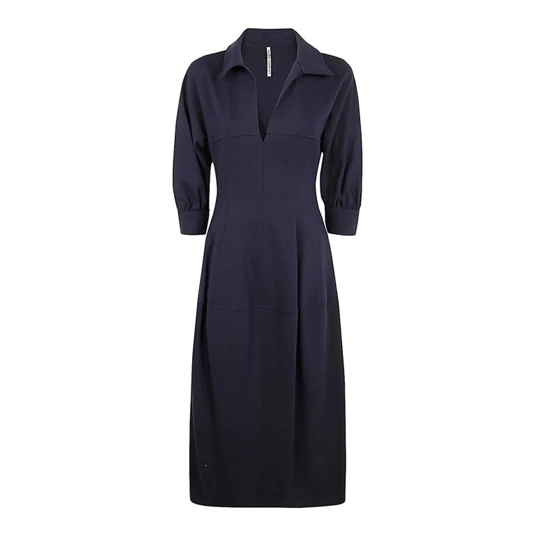 Liviana Conti Robe Au Genou - Bleu