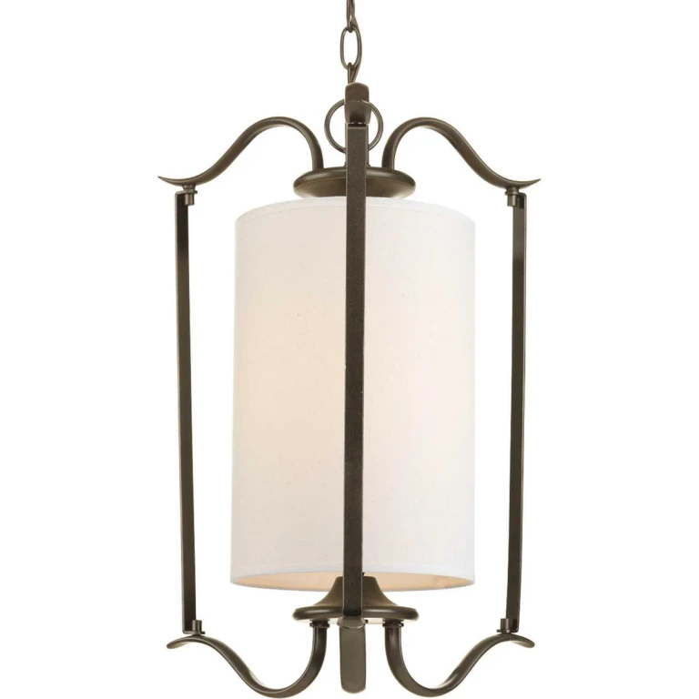 Antique Bronze One Light Foyer Pendant from the Inspire Collection