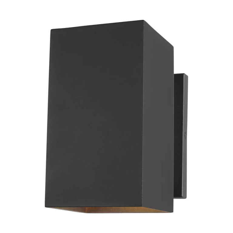Sea Gull Pohl Outdoor Wall Light in Black - 8731701-12