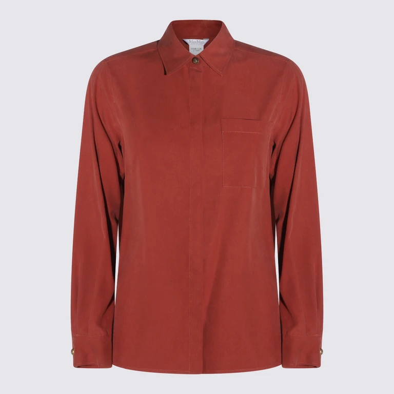 Max Mara Shirts Terracotta _si - Women