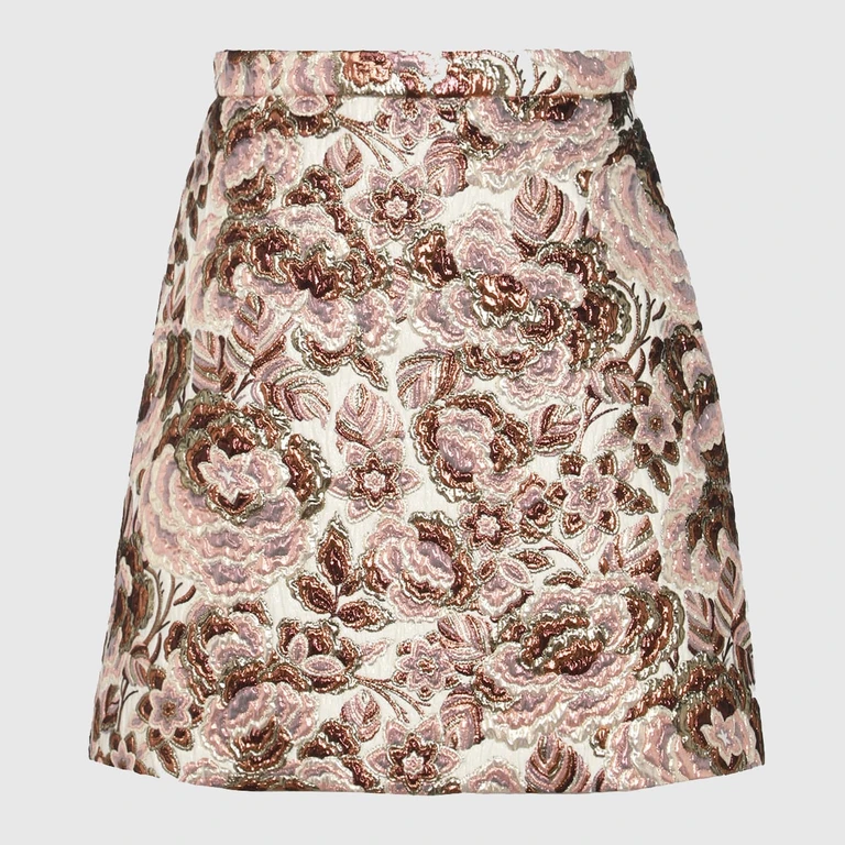 Burberry Multicolor Wool Skirt