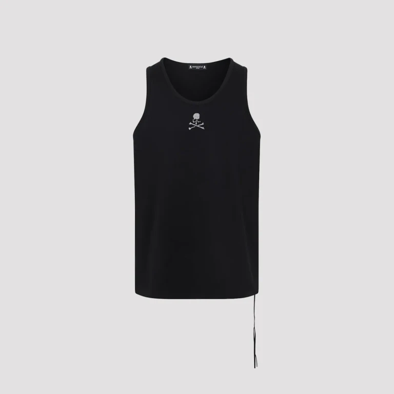 Mastermind Japan Glass Beaded Loopwheel Tank Top