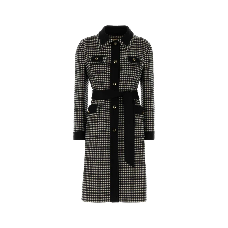 Valentino Garavani Embroidered Wool Coat