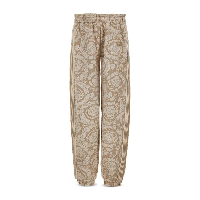 Versace Unisex Barocco Kids Jacquard Fleece Sweatpants - Little Kid, Big Kid