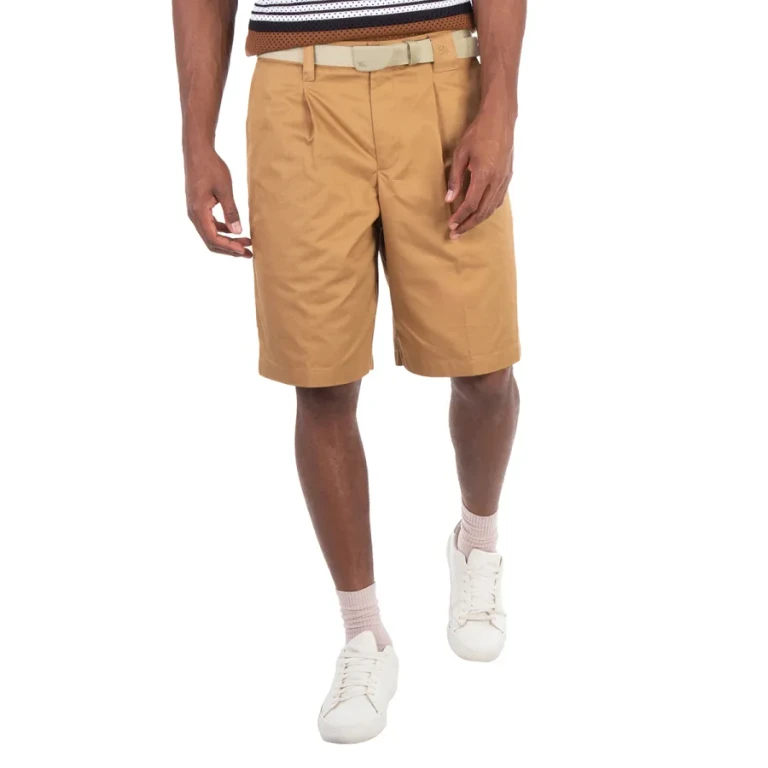 Burberry Darwin EKD Embroidered Cotton Cargo Shorts