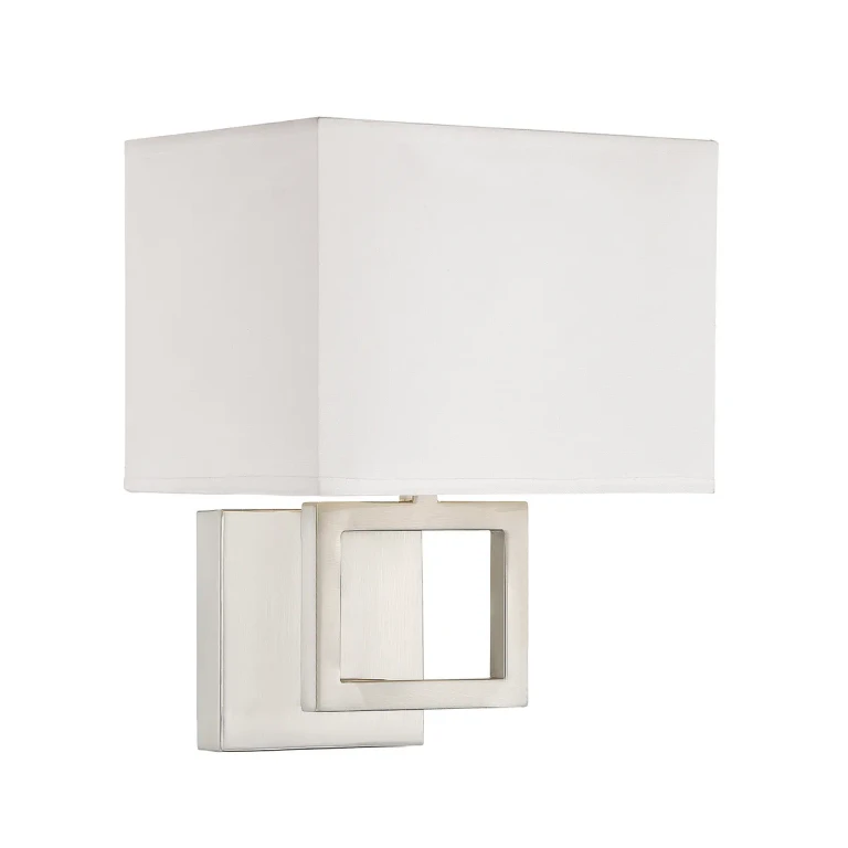 Trade Winds Lighting 1-Light Wall Sconce In Brushed Nickel - TW021733BN