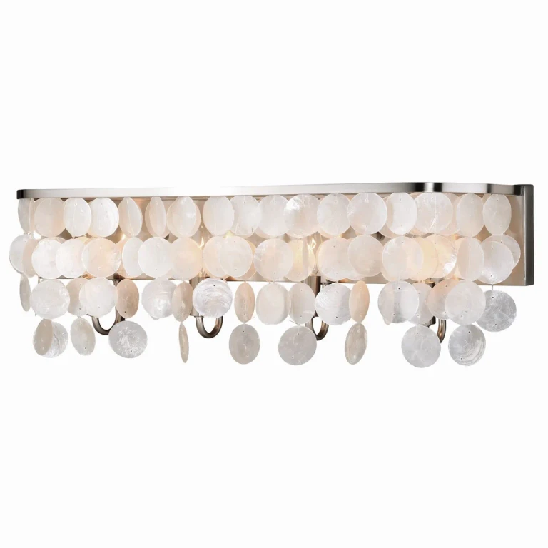 Elsa 4-Light Bathroom Vanity Light in Satin Nickel