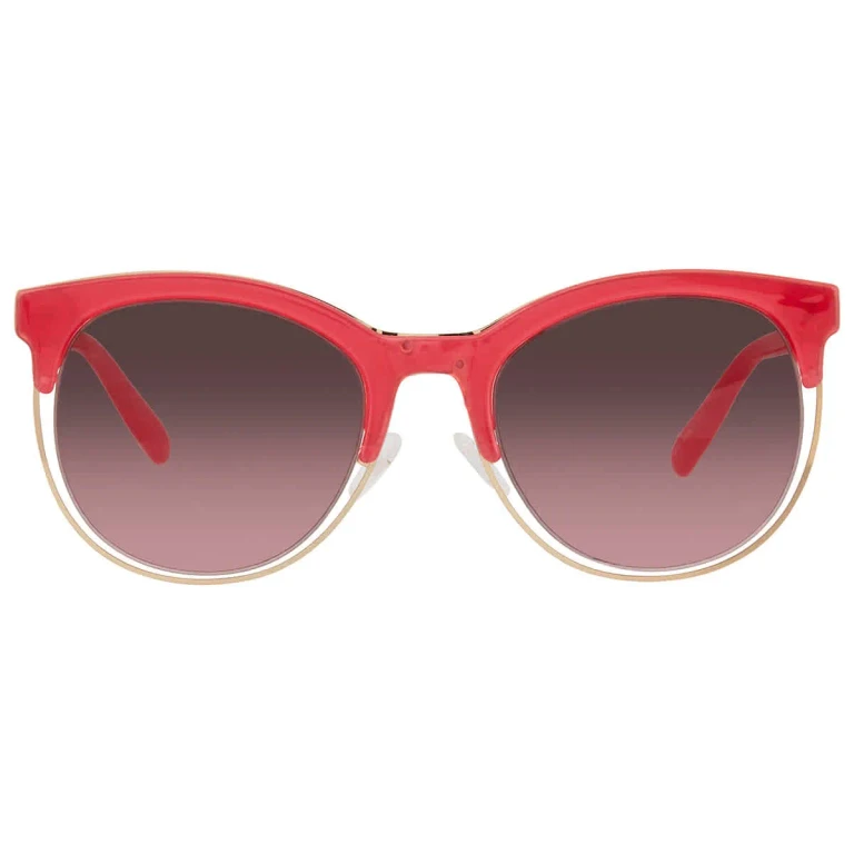 Guess Ladies Pink Square Sunglasses GG1159 75F