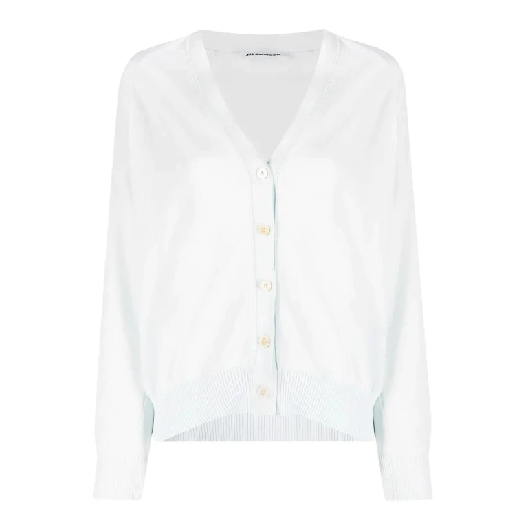 Jil Sander Cardigan - Bleu