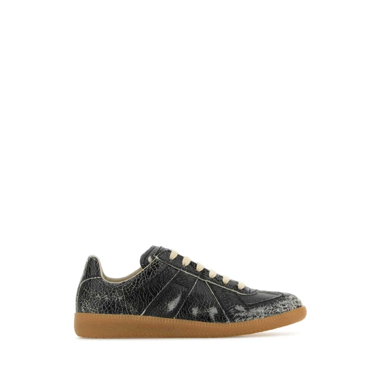 MM6 Maison Margiela Leather Sneakers