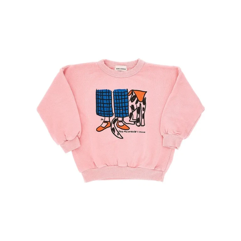 BOBO CHOSES 'Dog Friendship' crewneck sweatshirt Kids 4/5
