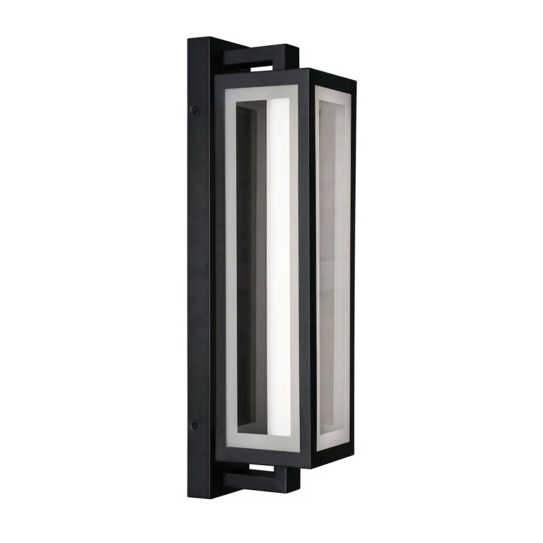 Black LED Outdoor Wall Sconce from the Blake Collection
