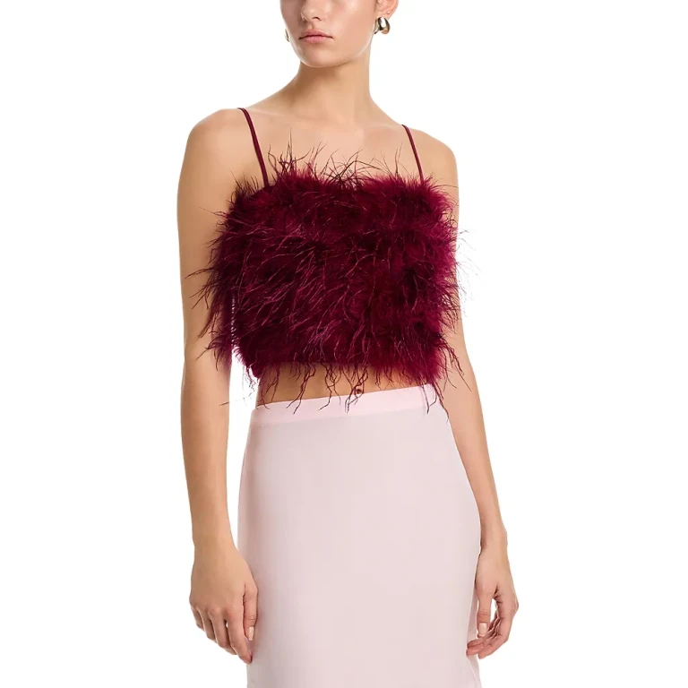 Milly Feather Top