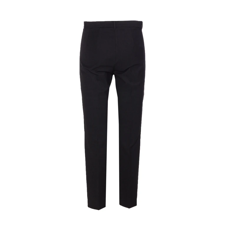 S Max Mara Trousers Black Cotton - Women