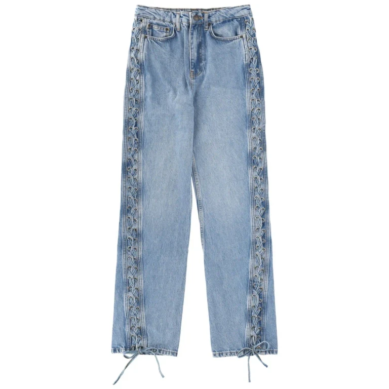 Rotate by Birger Christensen Jeans With Laces